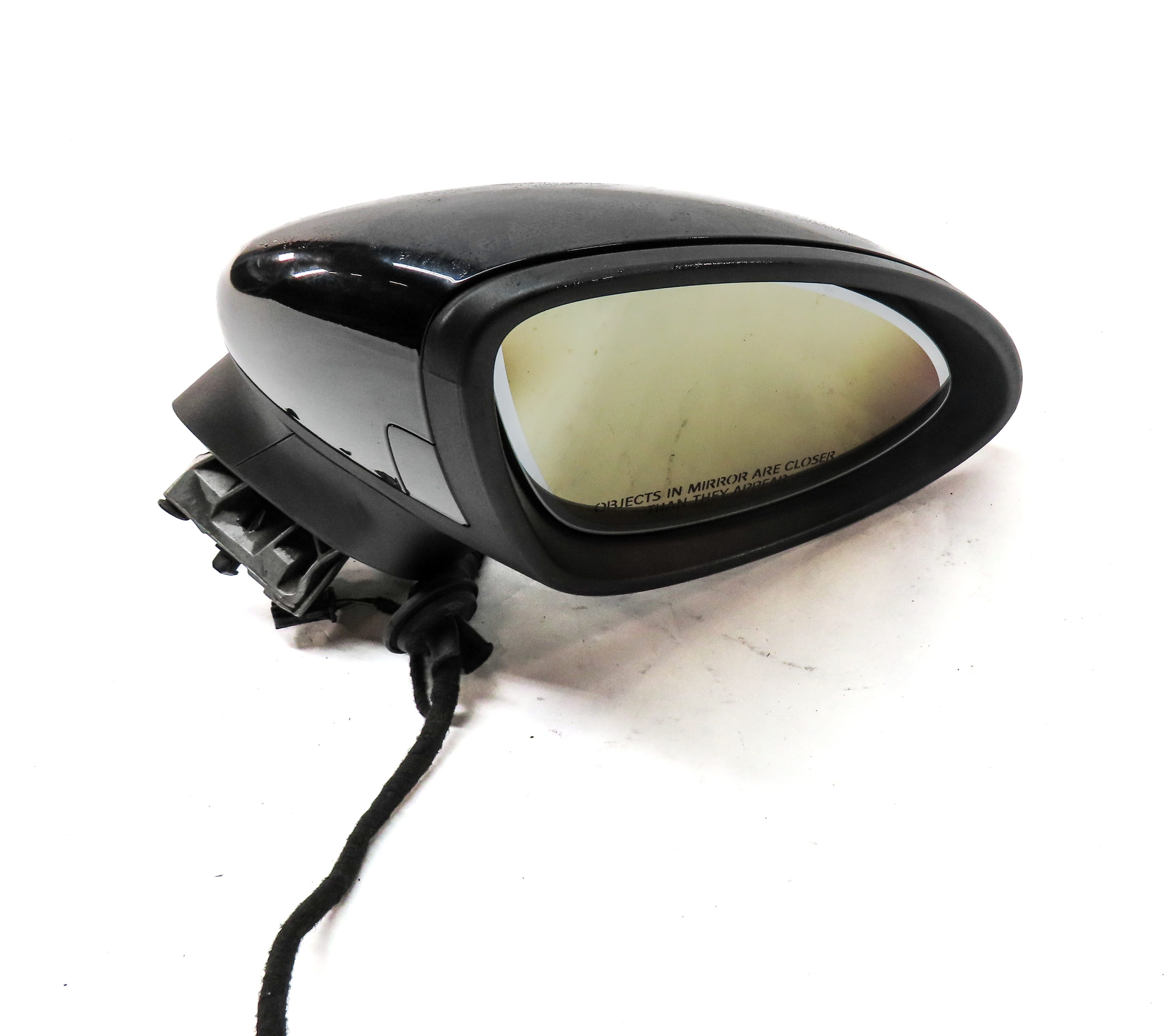 2011-2014 PORSCHE CAYENNE (958) RIGHT - PFOLD AUTODIM BLIND SPOT MIRROR (Black) — exact item pictured